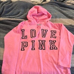 Victoria’s Secret Pink Hoodie with Love Pink Logo